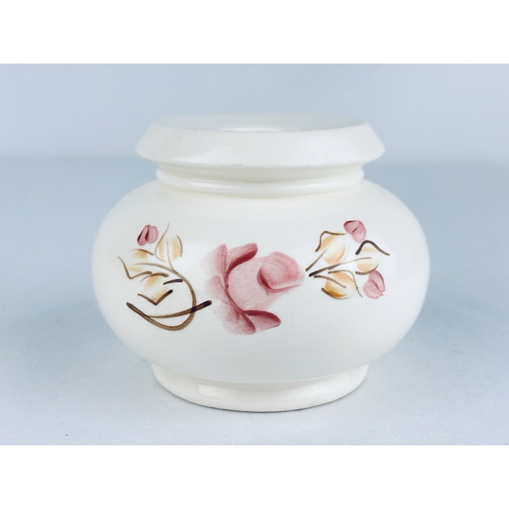Vintage Ceramic Candle Holder Home Interiors HOMCO Hand Painted USA